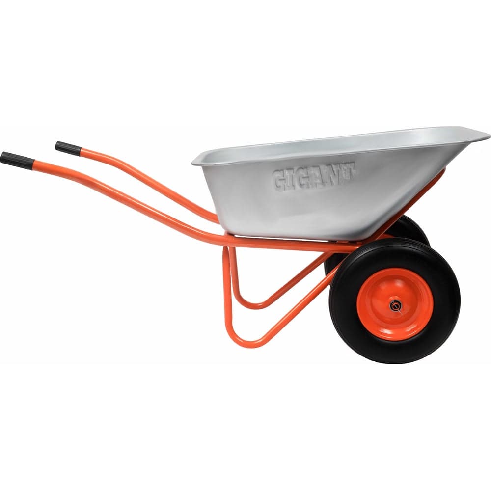 Строительная двухколесная тачка Gigant 110л, 240 кг, литые колеса GX-04 — фото 3