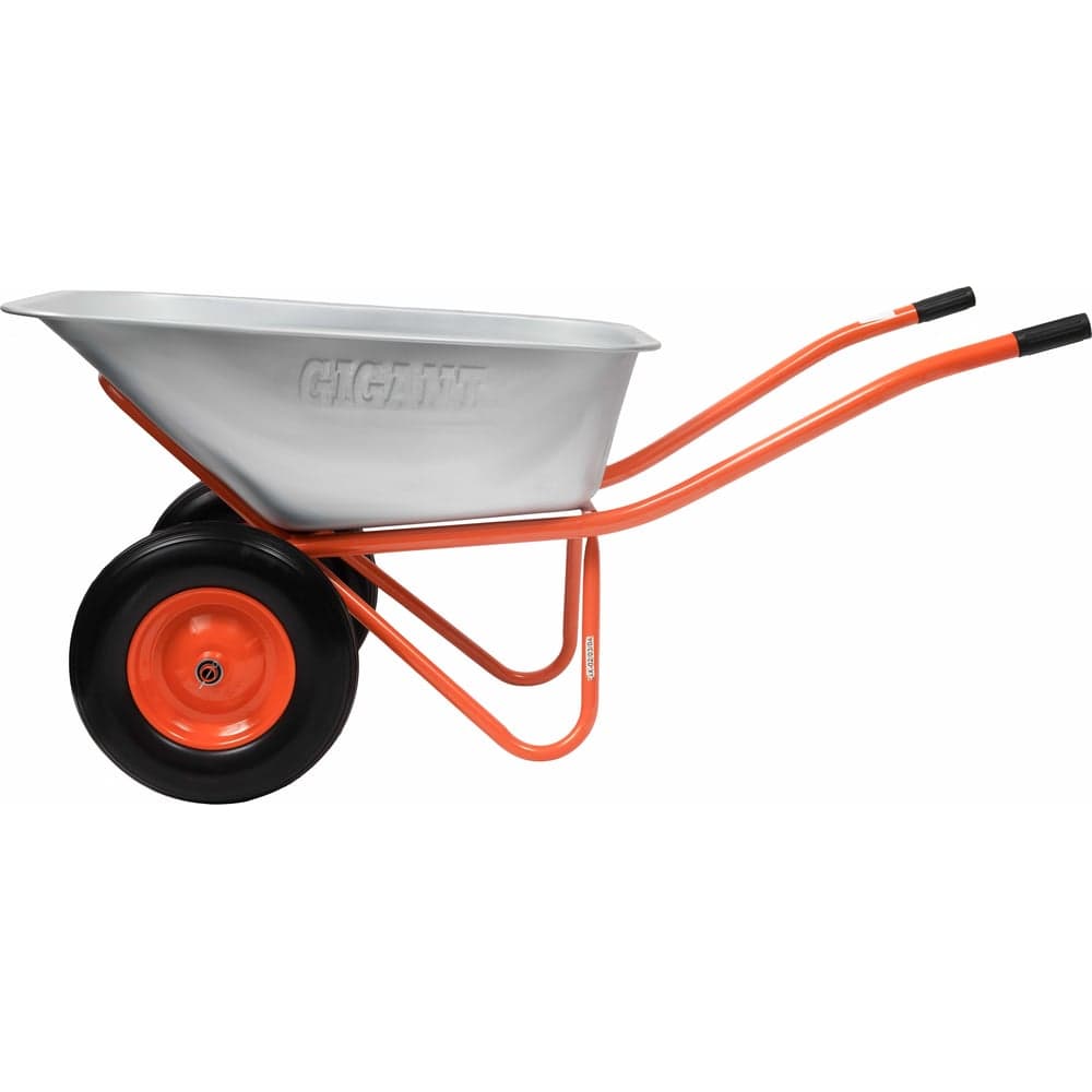 Строительная двухколесная тачка Gigant 110л, 240 кг, литые колеса GX-04 — фото 4