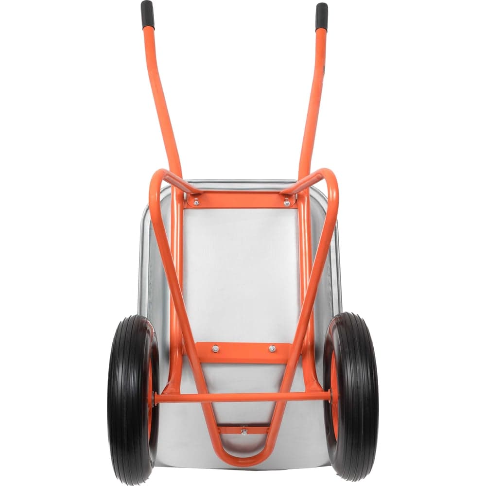 Строительная двухколесная тачка Gigant 110л, 240 кг, литые колеса GX-04 — фото 8