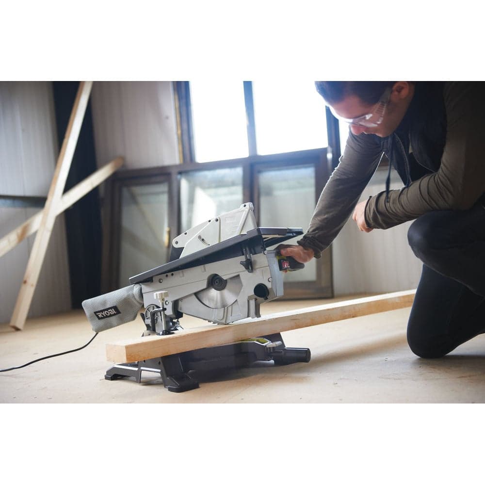 Комбинированная торцовочная пила Ryobi RTMS1800-G 1800 Вт 5133002152 — фото 6