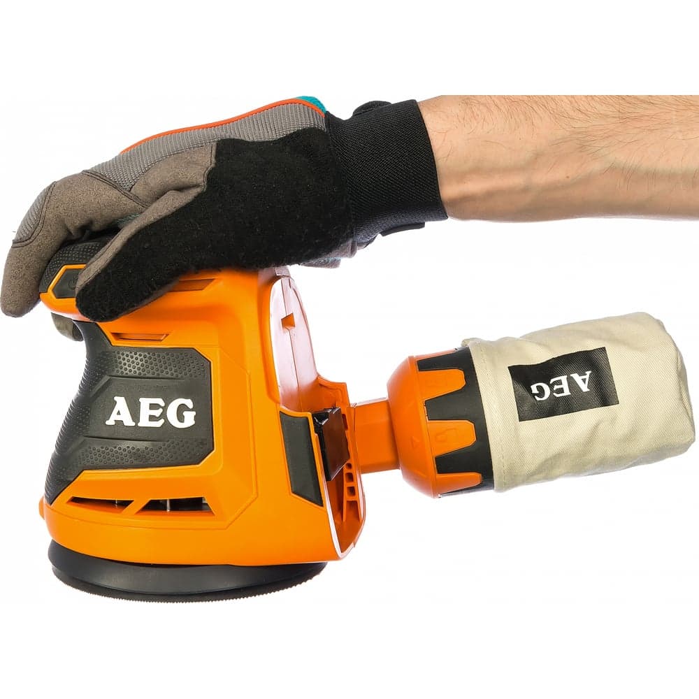 Эксцентриковая шлифмашина AEG BEX18-125-0 4935451086 — фото 9