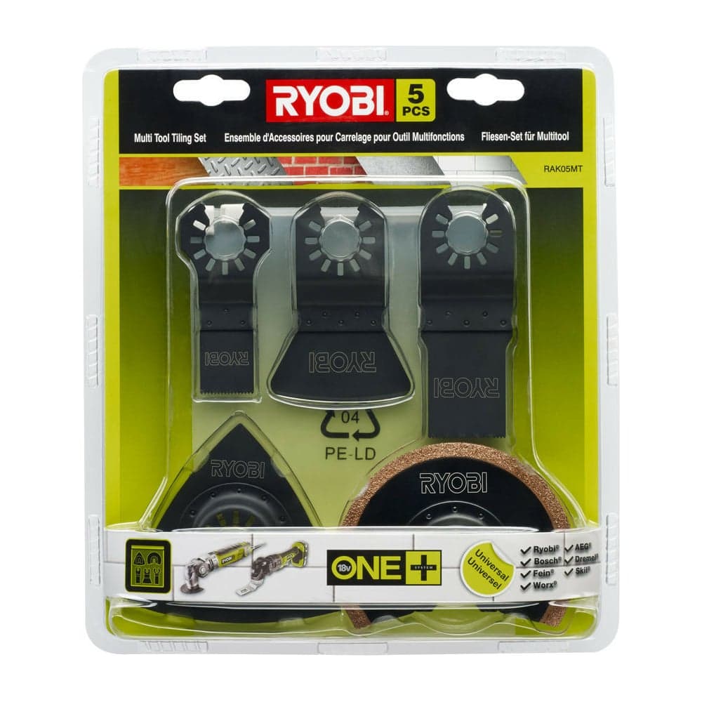 Набор насадок 5 шт. Ryobi RAK05MT 5132002787