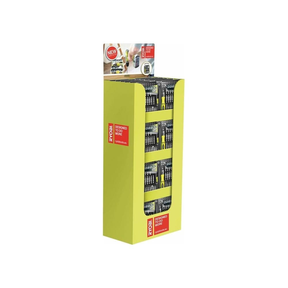 Отвертка с набором бит и торцевых головок 59шт Ryobi RAK59SD 5132002251 — фото 3