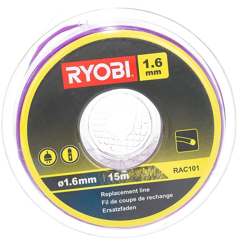Леска для триммеров (1,6 мм; 15 м; круг) Ryobi RAC101 5132002638 — фото 7
