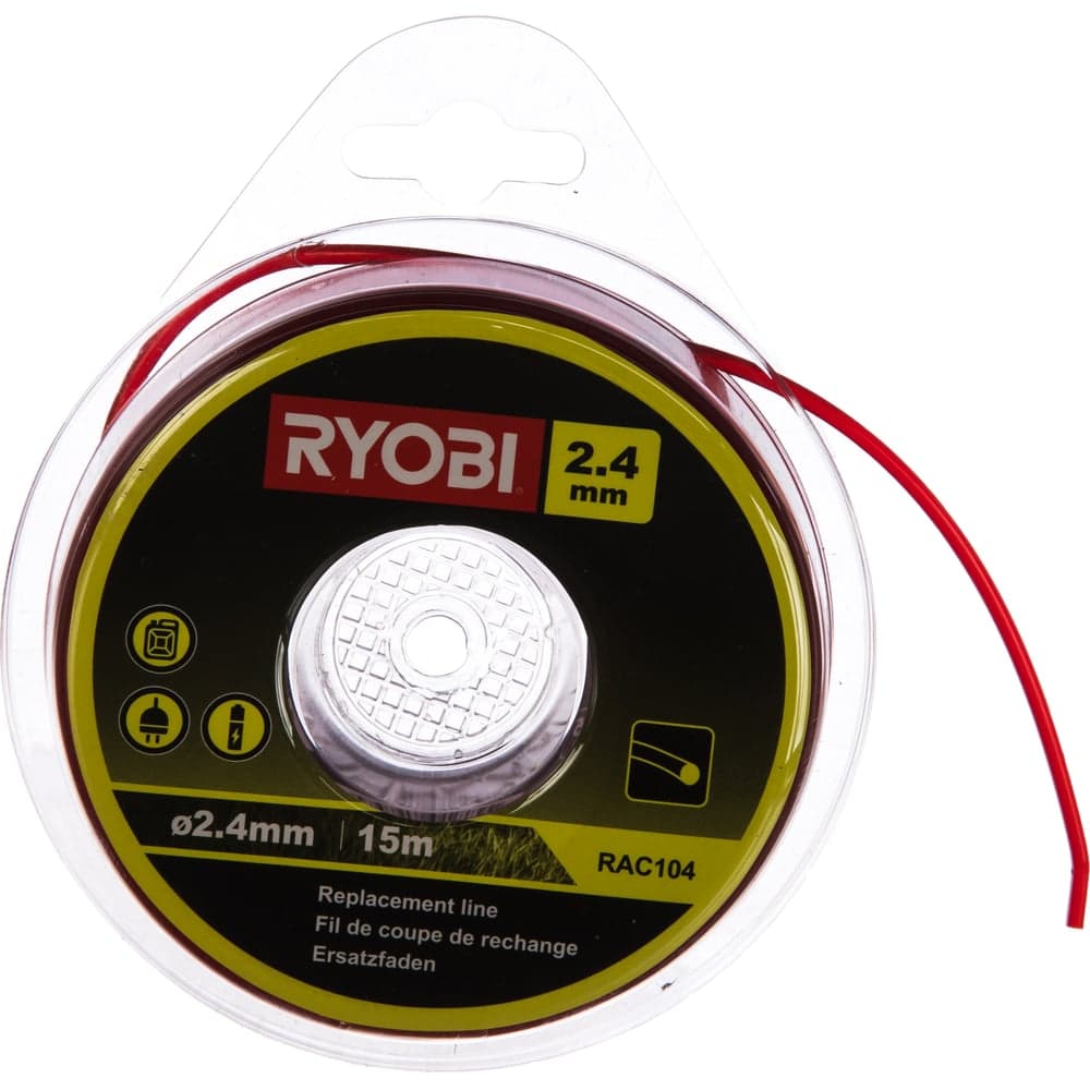 Леска для триммеров (2,4 мм; 15 м; круг) Ryobi RAC104 5132002641 — фото 1