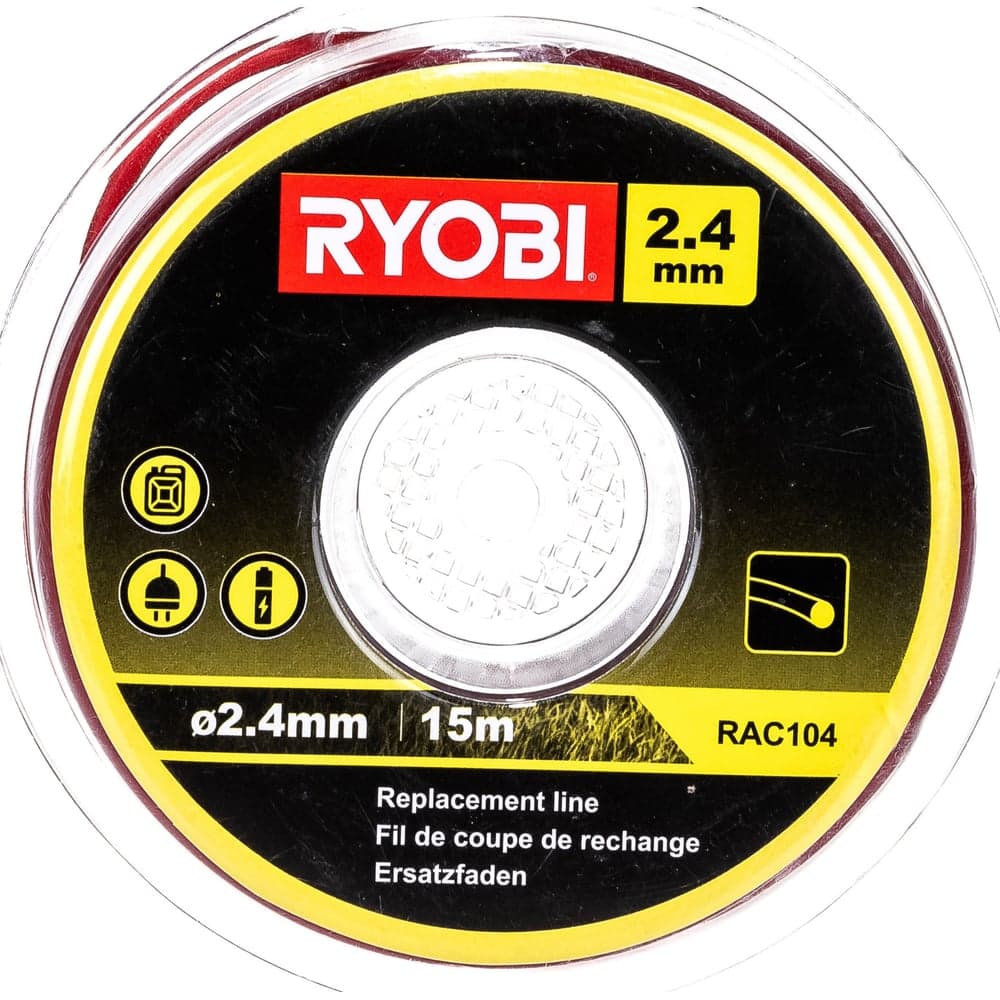 Леска для триммеров (2,4 мм; 15 м; круг) Ryobi RAC104 5132002641 — фото 7