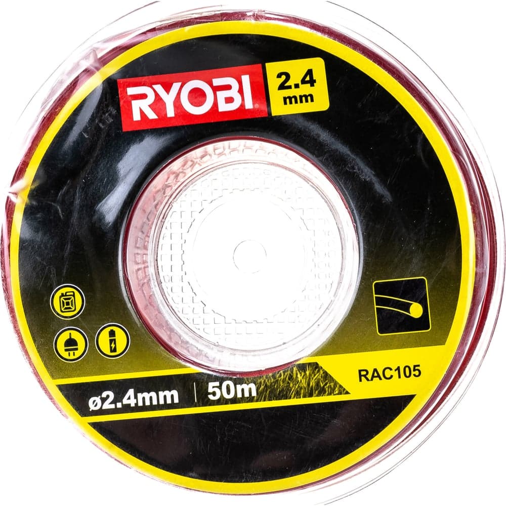 Леска для триммеров (2,4 мм; 50 м; круг) Ryobi RAC105 5132002642 — фото 4