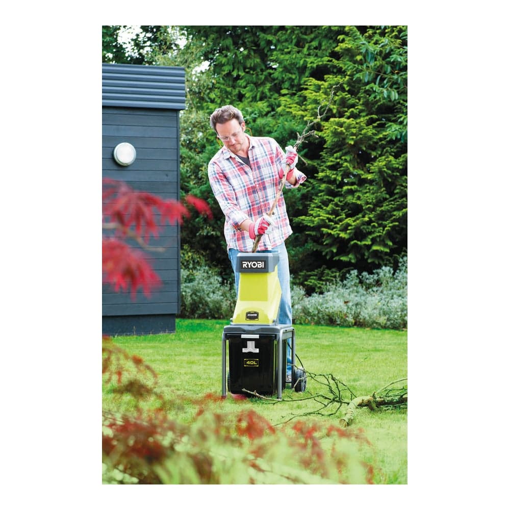 Электрический садовый измельчитель Ryobi RSH2545B 5133002512 — фото 6
