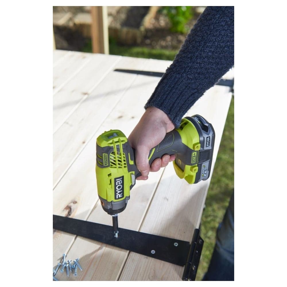 Импульсный винтовёрт Ryobi ONE+ R18iD3-0  без аккумулятора в комплекте 5133002613 — фото 8
