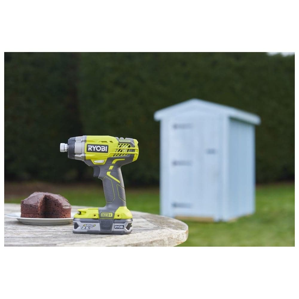 Импульсный винтовёрт Ryobi ONE+ R18iD3-0  без аккумулятора в комплекте 5133002613 — фото 15