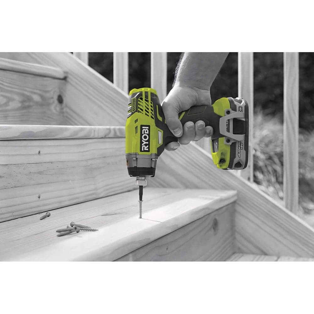 Импульсный винтовёрт Ryobi ONE+ R18iD3-0  без аккумулятора в комплекте 5133002613 — фото 25