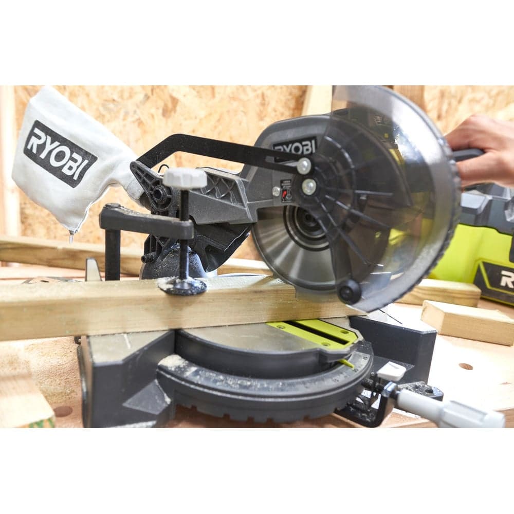 Торцовочная пила Ryobi EMS190DCL 5133000932 — фото 2