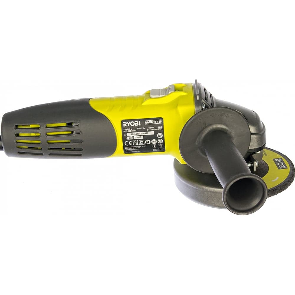 Углошлифмашина Ryobi RAG600-115G 5133002487 — фото 2