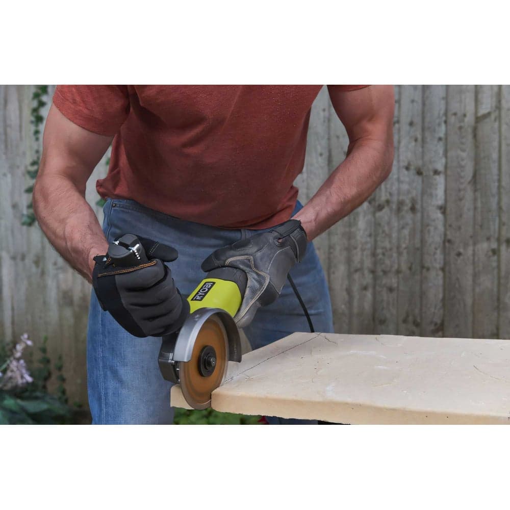 Болгарка (УШМ) Ryobi RAG800-125G 5133002491 — фото 7