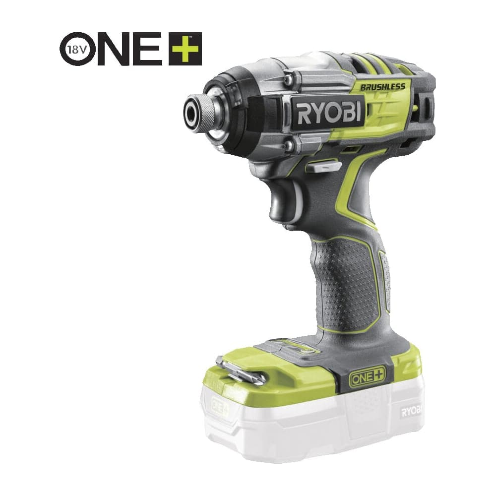 Импульсный бесщеточный винтоверт Ryobi ONE+ R18IDBL-0  без аккумулятора в комплекте 5133002662