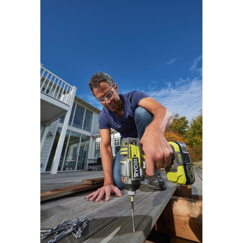 Импульсный бесщеточный винтоверт Ryobi ONE+ R18IDBL-0  без аккумулятора в комплекте 5133002662 — фото 7