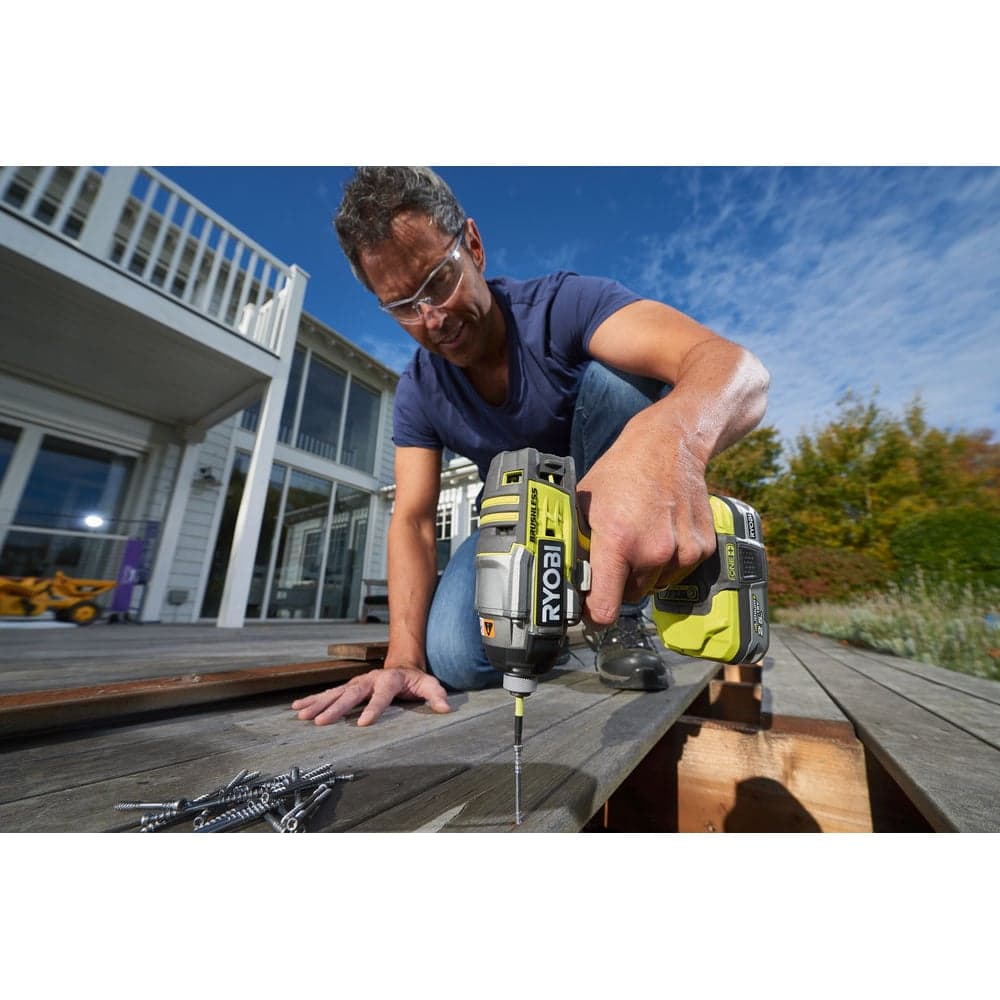 Импульсный бесщеточный винтоверт Ryobi ONE+ R18IDBL-0  без аккумулятора в комплекте 5133002662 — фото 11