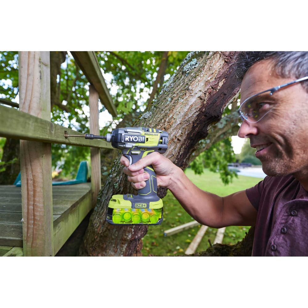 Импульсный бесщеточный винтоверт Ryobi ONE+ R18IDBL-0  без аккумулятора в комплекте 5133002662 — фото 13