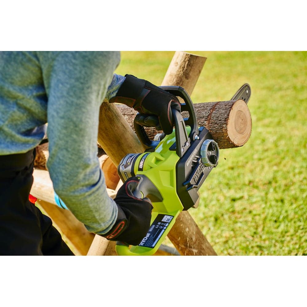 Бесщеточная аккумуляторная цепная пила Ryobi ONE+ OCS1830  без аккумулятора в комплекте 5133002829 — фото 5