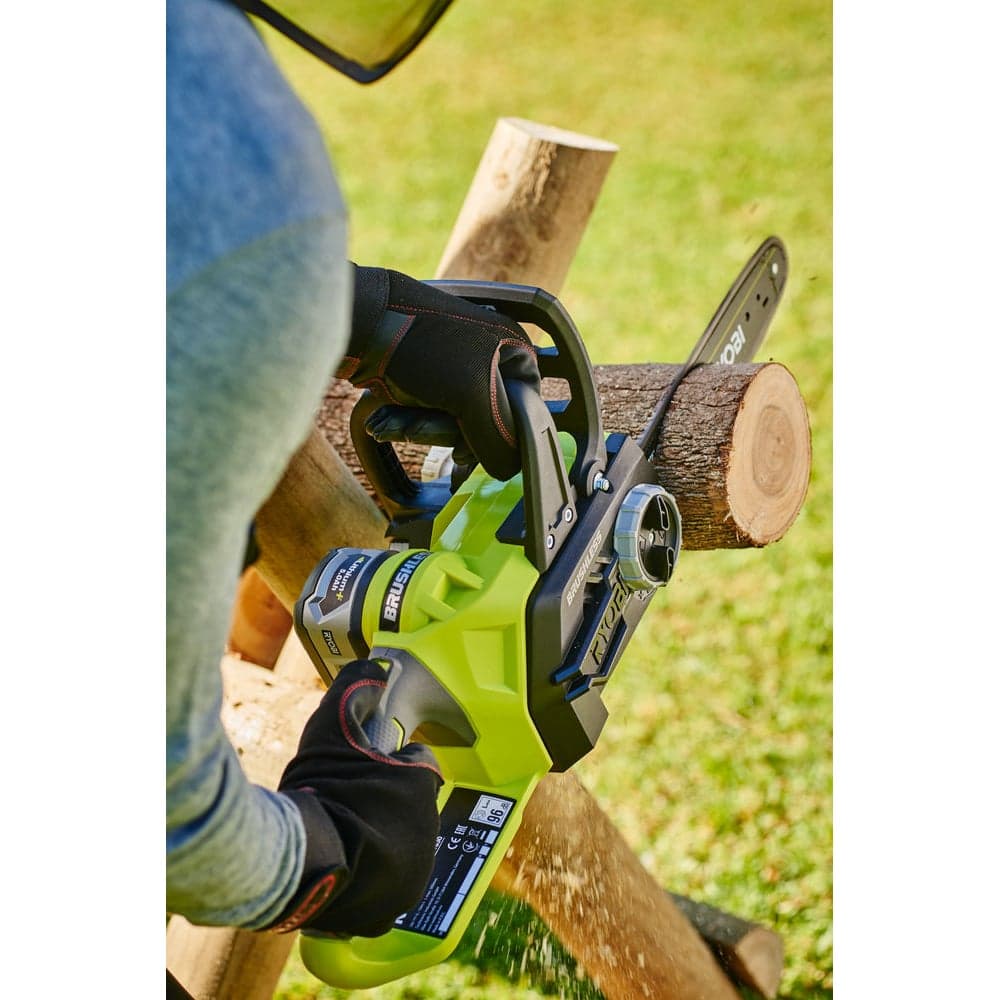 Бесщеточная аккумуляторная цепная пила Ryobi ONE+ OCS1830  без аккумулятора в комплекте 5133002829 — фото 6