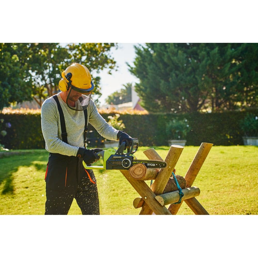 Бесщеточная аккумуляторная цепная пила Ryobi ONE+ OCS1830  без аккумулятора в комплекте 5133002829 — фото 8