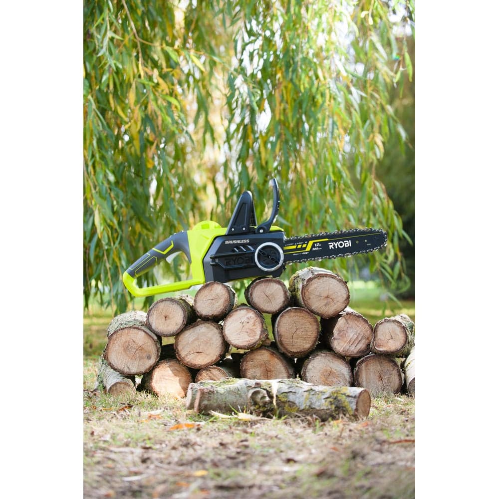 Бесщеточная аккумуляторная цепная пила Ryobi ONE+ OCS1830  без аккумулятора в комплекте 5133002829 — фото 10