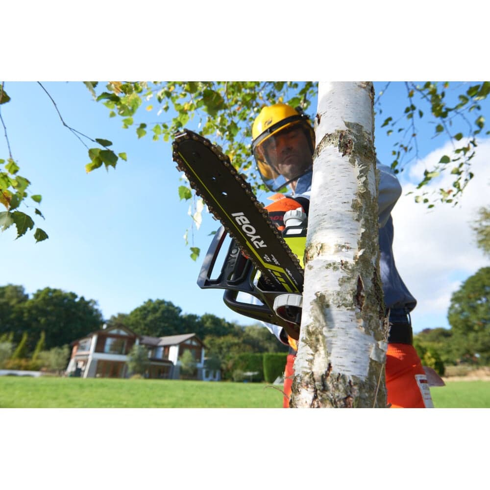 Бесщеточная аккумуляторная цепная пила Ryobi ONE+ OCS1830  без аккумулятора в комплекте 5133002829 — фото 13