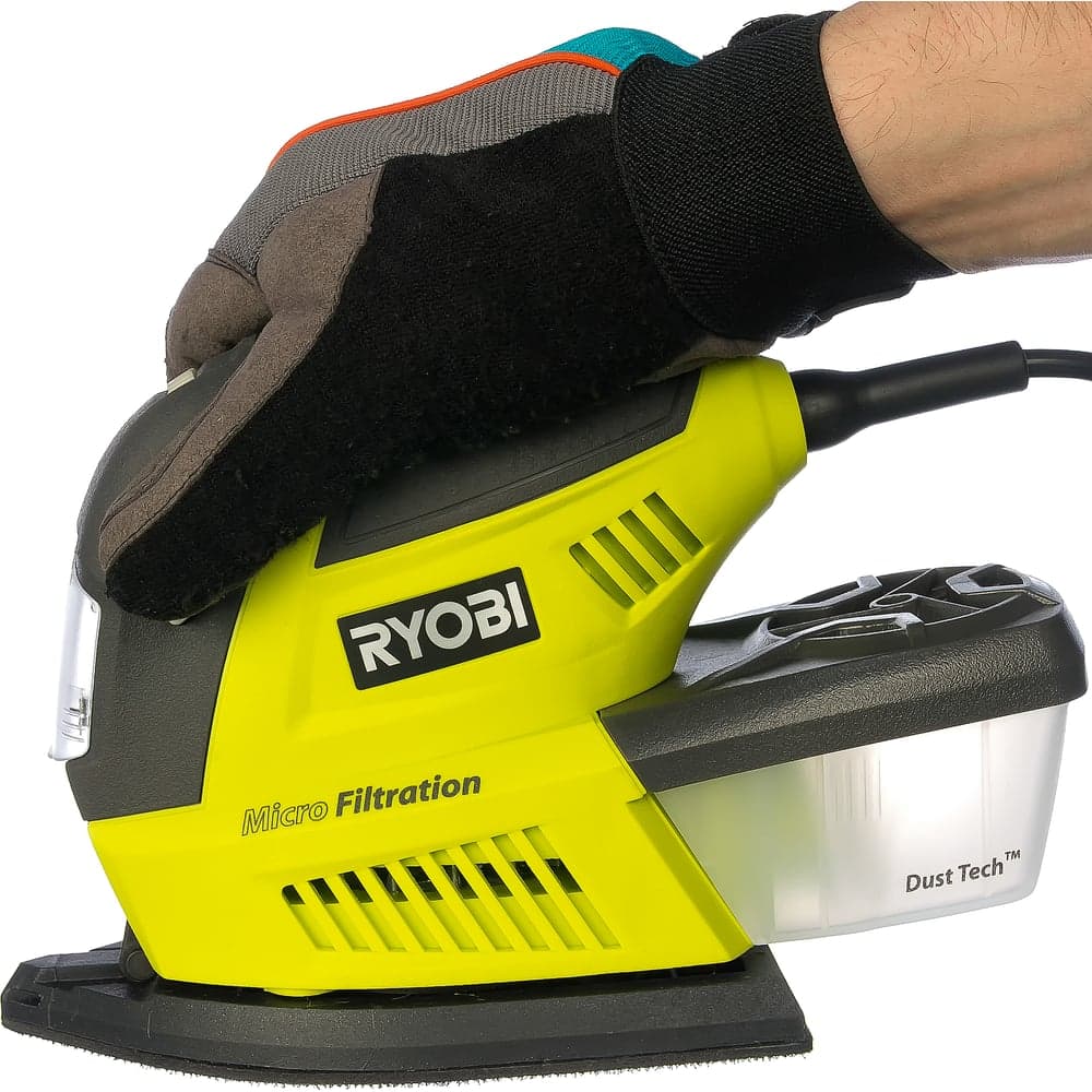 Универсальная шлифмашина Ryobi + 30 шлифлистов RMS180-SA30 5133002910 — фото 12