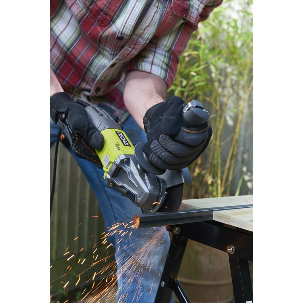 Угловая шлифмашина Ryobi RAG800-125S 5133002493 — фото 4