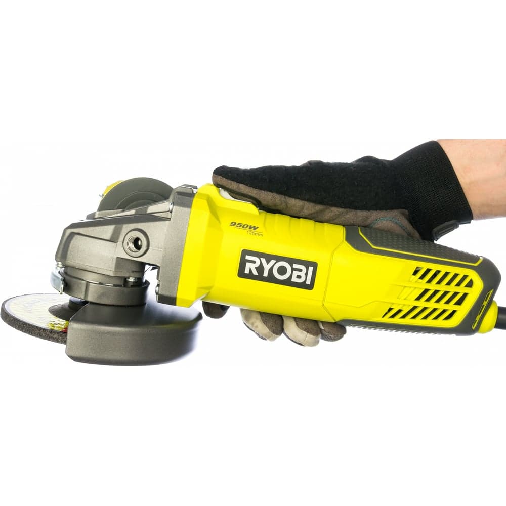 Угловая шлифмашина Ryobi RAG950-125S 5133002495 — фото 4