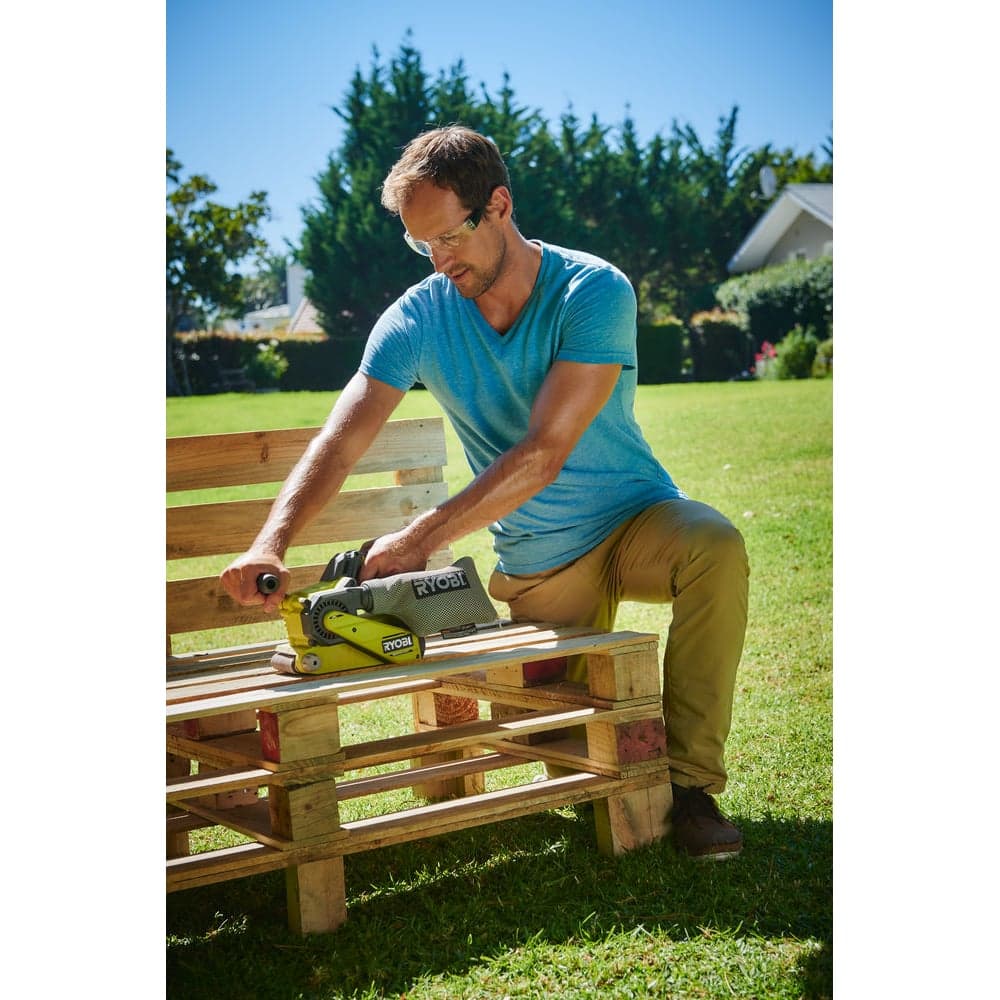 Ленточная шлифмашина Ryobi ONE+ R18BS-0 5133002916 — фото 6