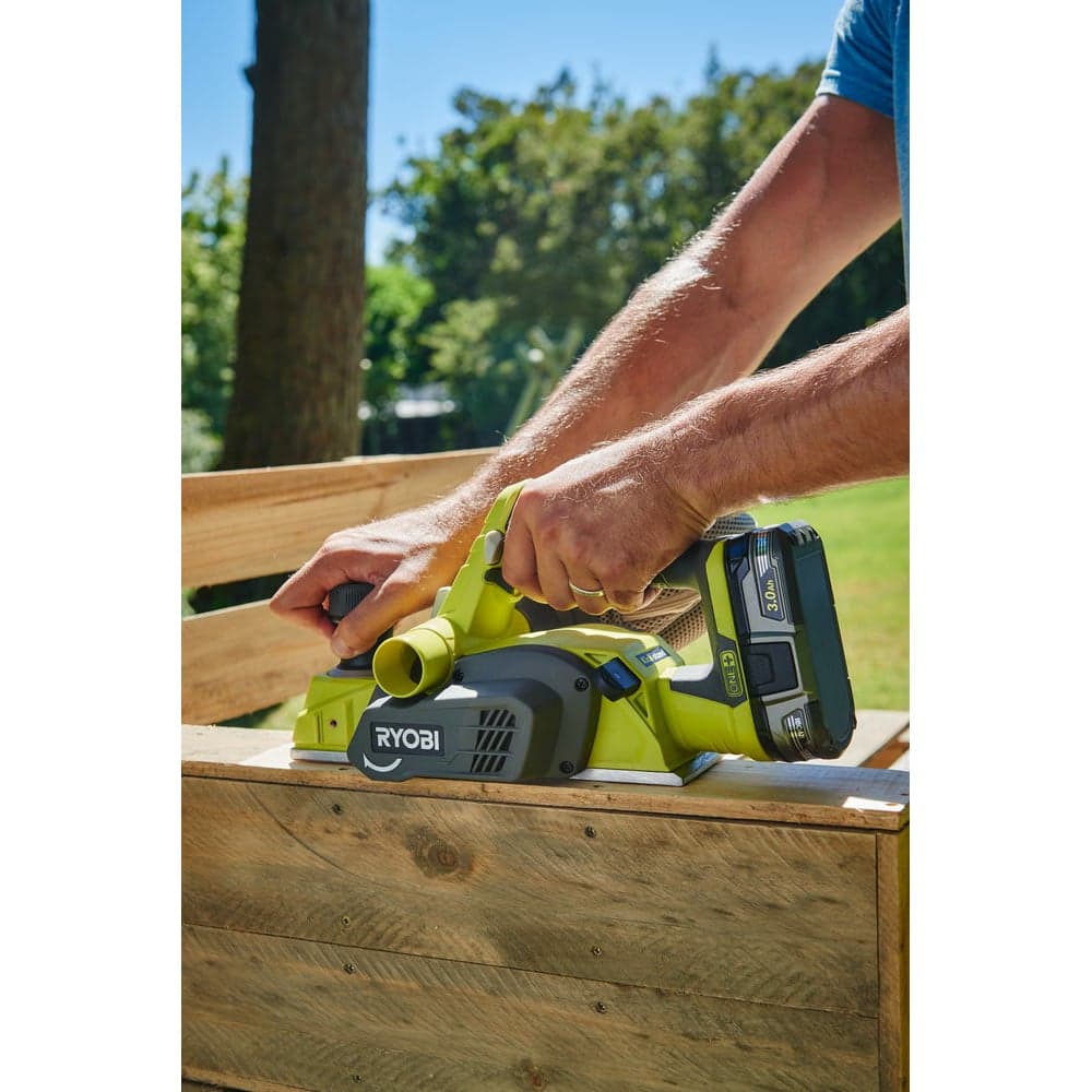 Аккумуляторный рубанок Ryobi ONE+ R18PL-0 5133002921 — фото 3