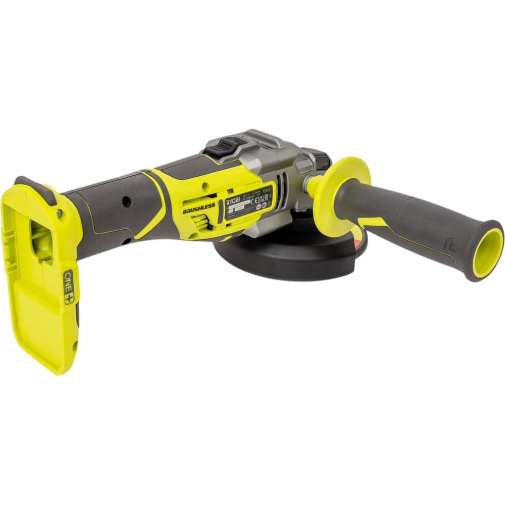 Углошлифмашина бесщеточная Ryobi ONE+ R18AG7-0  без аккумулятора в комплекте 5133002852 — фото 3