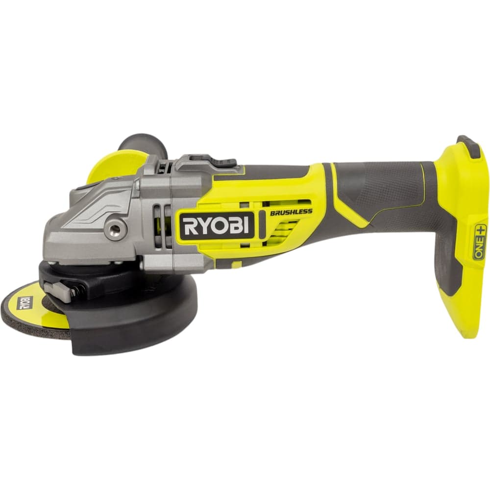 Углошлифмашина бесщеточная Ryobi ONE+ R18AG7-0  без аккумулятора в комплекте 5133002852 — фото 4