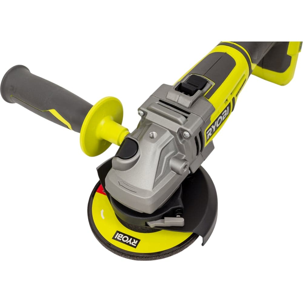 Углошлифмашина бесщеточная Ryobi ONE+ R18AG7-0  без аккумулятора в комплекте 5133002852 — фото 5