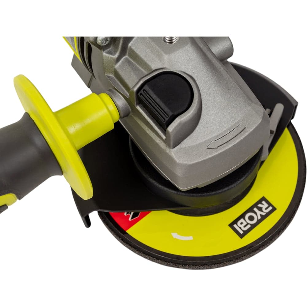 Углошлифмашина бесщеточная Ryobi ONE+ R18AG7-0  без аккумулятора в комплекте 5133002852 — фото 6