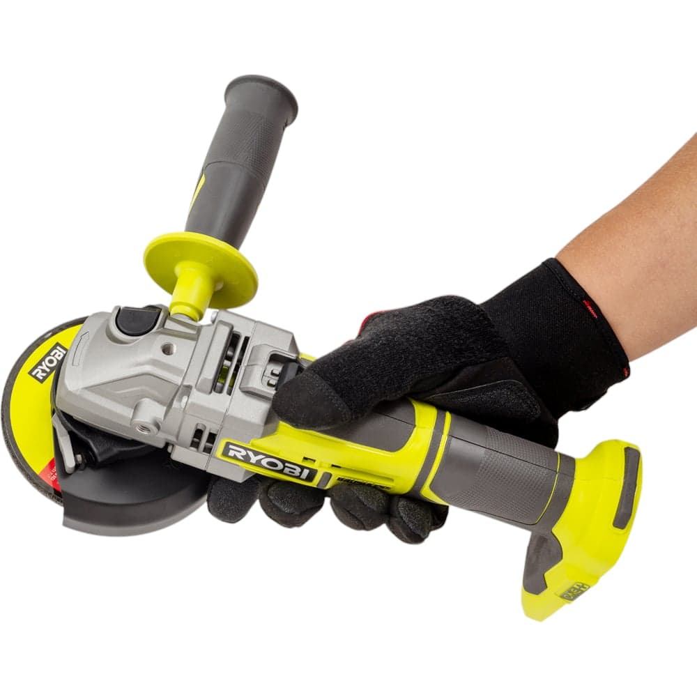 Углошлифмашина бесщеточная Ryobi ONE+ R18AG7-0  без аккумулятора в комплекте 5133002852 — фото 21