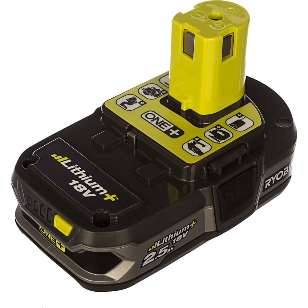 Набор Ryobi ONE+ RC18120-125 5133003359 аккумулятор (18 В; 2.5 А*ч; Li-Ion) и зарядное устройство RC18120 — фото 4