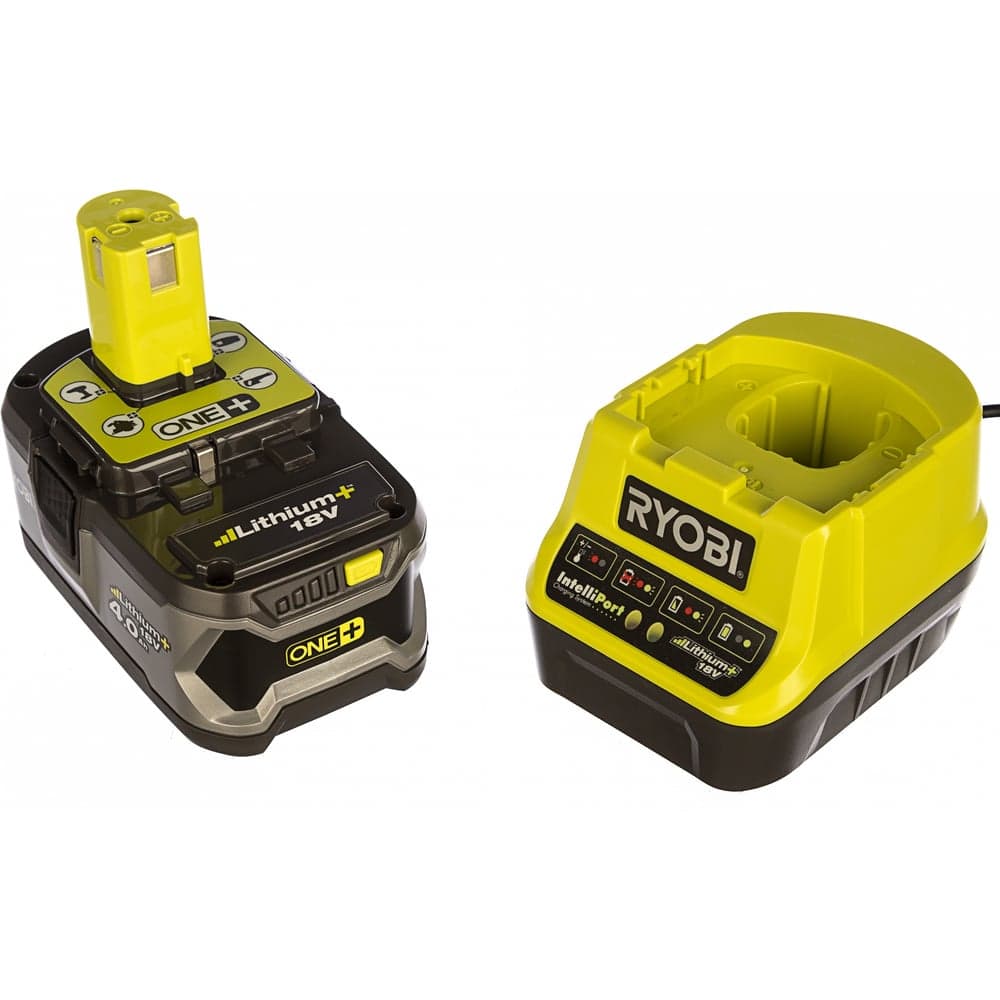 Набор Ryobi ONE+ RC18120-140 5133003360 аккумулятор (18 В; 4.0 A*ч; Li-Ion) и зарядное устройство RC18120 — фото 4