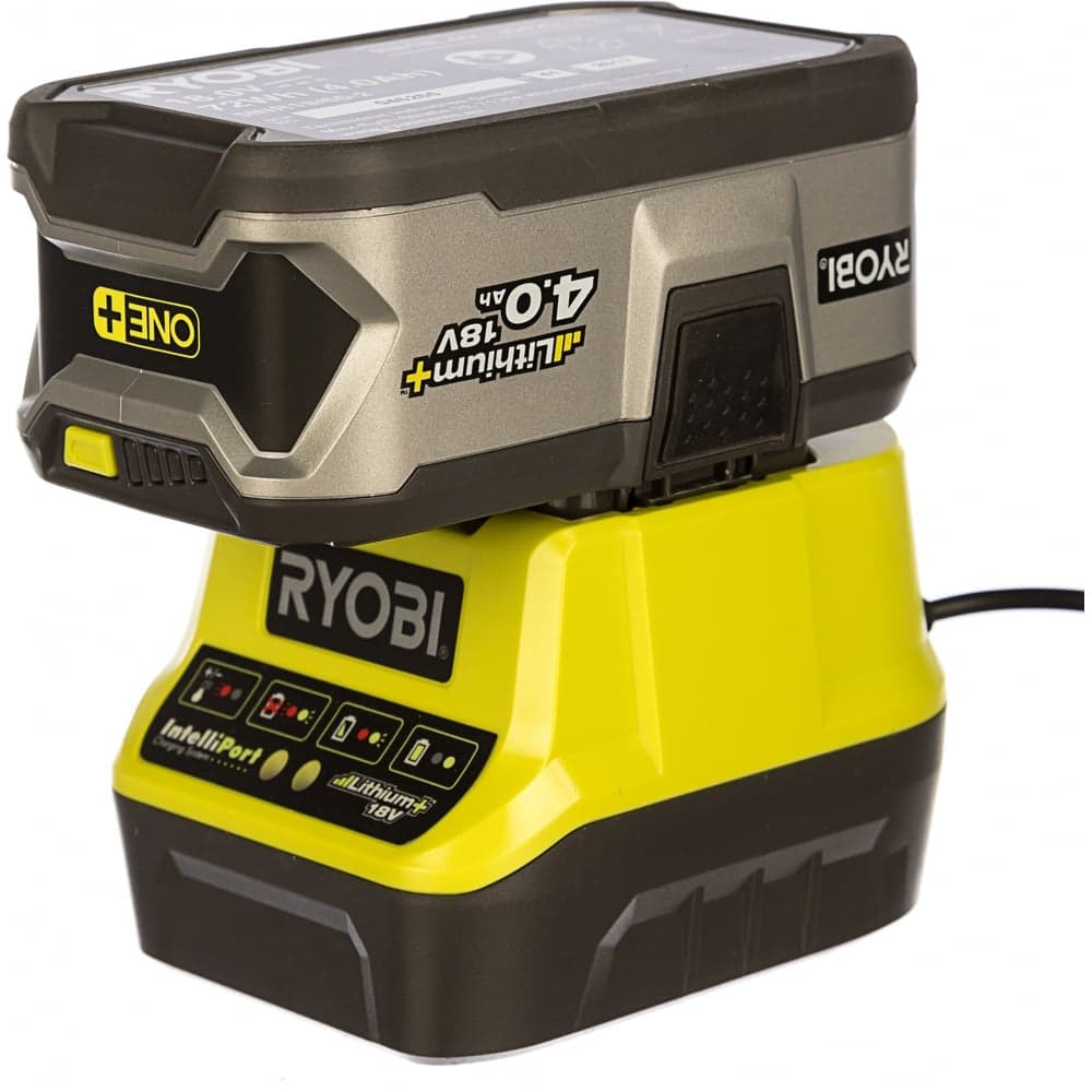 Набор Ryobi ONE+ RC18120-140 5133003360 аккумулятор (18 В; 4.0 A*ч; Li-Ion) и зарядное устройство RC18120 — фото 5