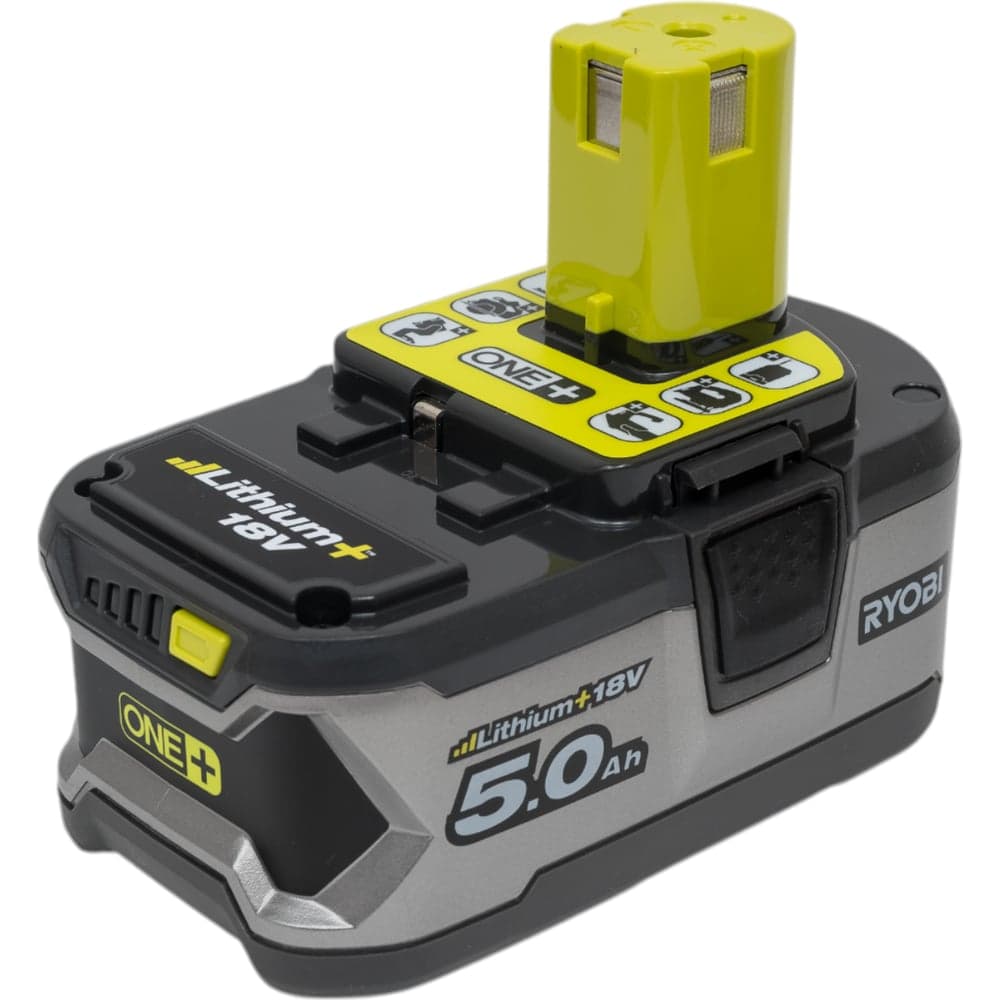Набор Ryobi ONE+ RC18120-250 5133003364 аккумулятор (18 В; 5.0 А*ч; Li-Ion) 2 шт. и зарядное устройство RC18120 — фото 7