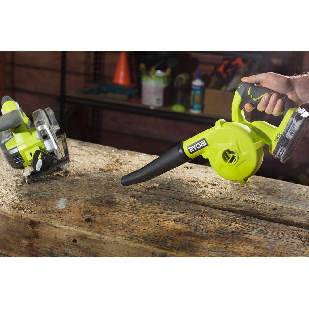 Воздуходувка аккумуляторная RYOBI ONE+ R18TB-0  без аккумулятора в комплекте 5133002915 — фото 8