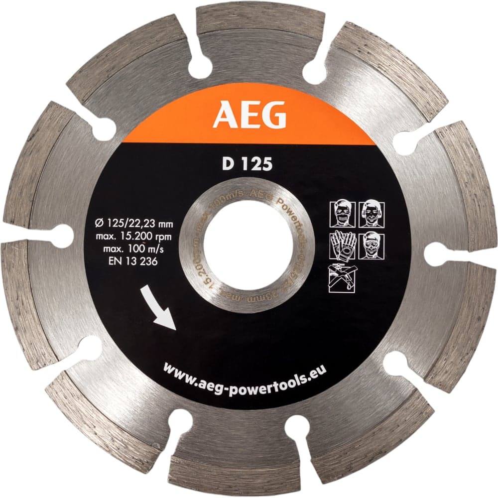 Угловая шлифмашина AEG WS10-125SK 4935451303 — фото 11