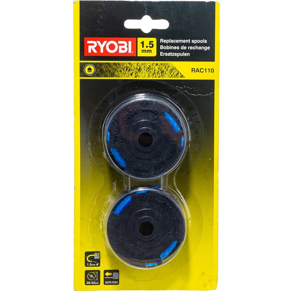 Шпуля с леской для RLT4025 (1.5 мм; 2 шт.) RAC110 Ryobi 5132002775 — фото 1