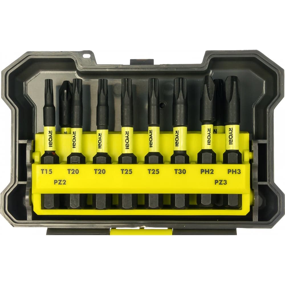 Набор ударостойких бит (10 шт; 50 мм) Ryobi 5132003176 — фото 6