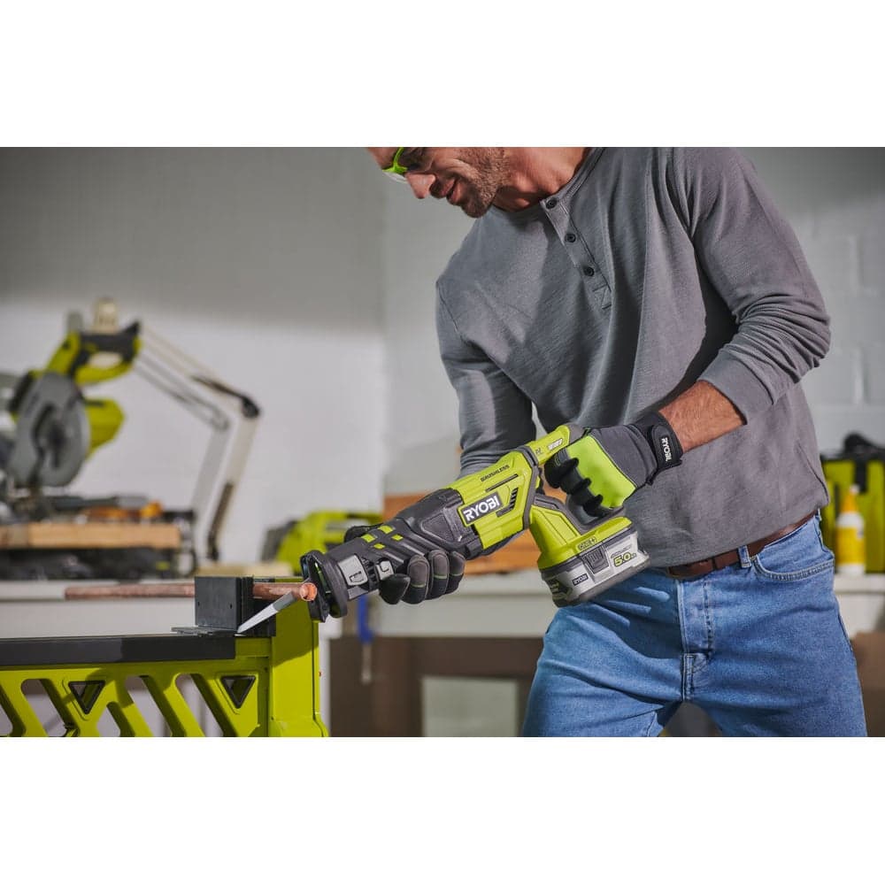 Бесщеточная сабельная пила Ryobi ONE+ R18RS7-0 5133003809 — фото 13