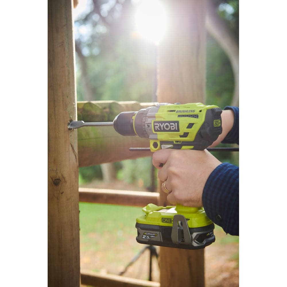Бесщеточная ударная дрель-шуруповерт Ryobi ONE+ R18PD7-0 5133003941 — фото 2
