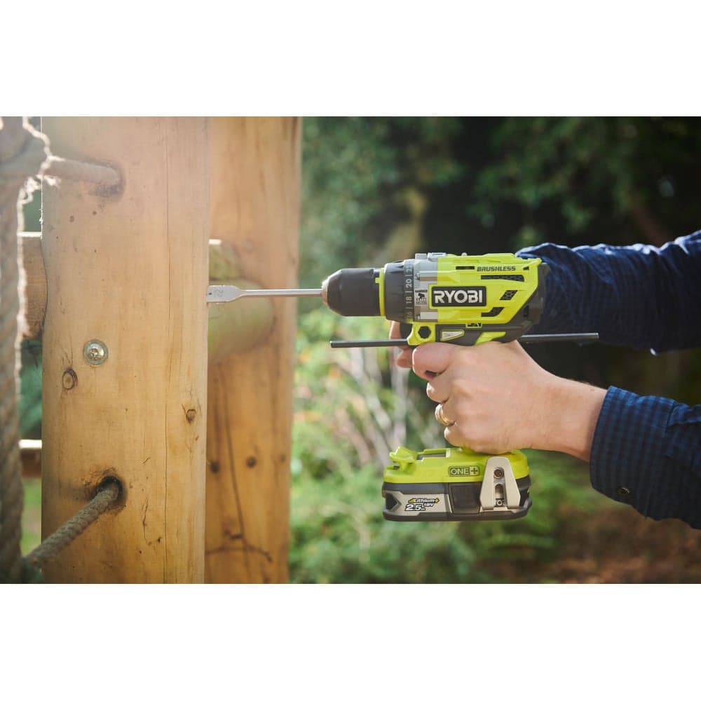 Бесщеточная ударная дрель-шуруповерт Ryobi ONE+ R18PD7-0 5133003941 — фото 7