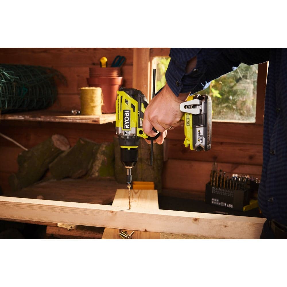Бесщеточная ударная дрель-шуруповерт Ryobi ONE+ R18PD7-0 5133003941 — фото 9