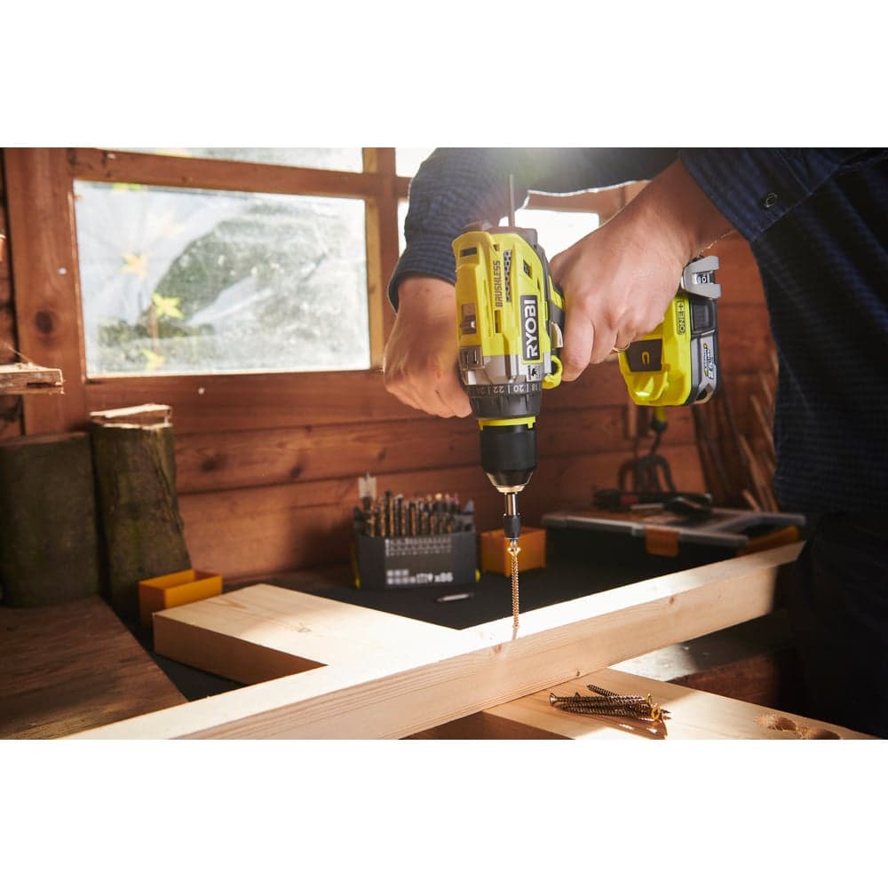 Бесщеточная ударная дрель-шуруповерт Ryobi ONE+ R18PD7-0 5133003941 — фото 10